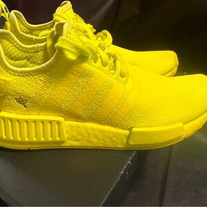 Adidas Bright Yellow Athletic Shoes